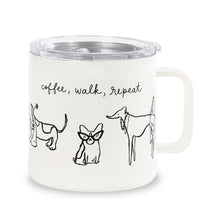  Dog Party Stainless Steel Coffee Mug