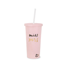  Kate Spade Miss to Mrs Tumbler with Straw