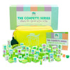 CRYSTAL CONFETTI | Citrus Green | Mahjong with a Sprinkle of Color and Joy