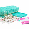 MINI TRADITIONAL SERIES with Upgraded Acrylic Racks | American Mahjong Tiny Travel Set