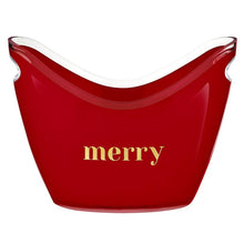  Merry Acrylic Beverage Bucket
