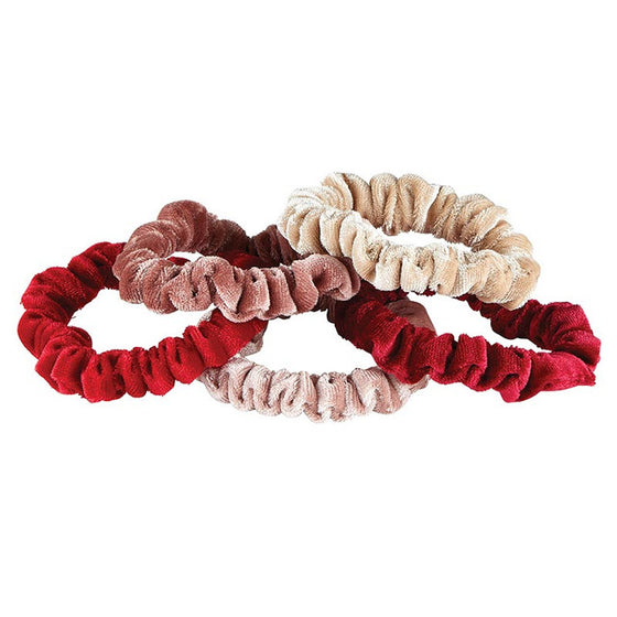 Velvet Present Ornament Scrunchie