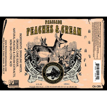  All-Natural Peaches & Cream Soda