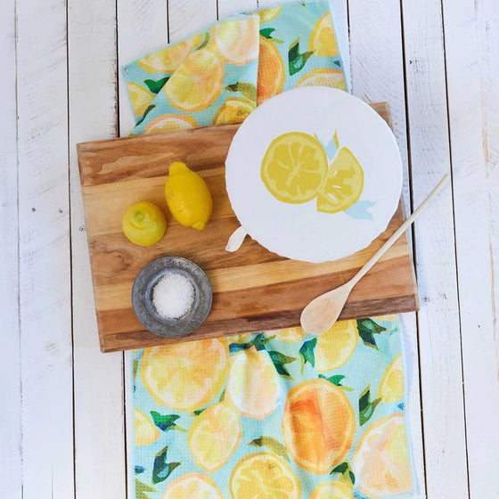 Lemon Slices Dish Cover Set