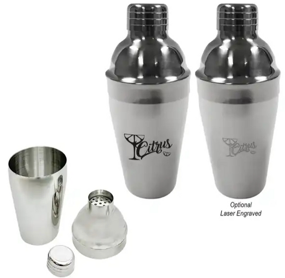 Brandable Stainless Steel Cocktail Shakers