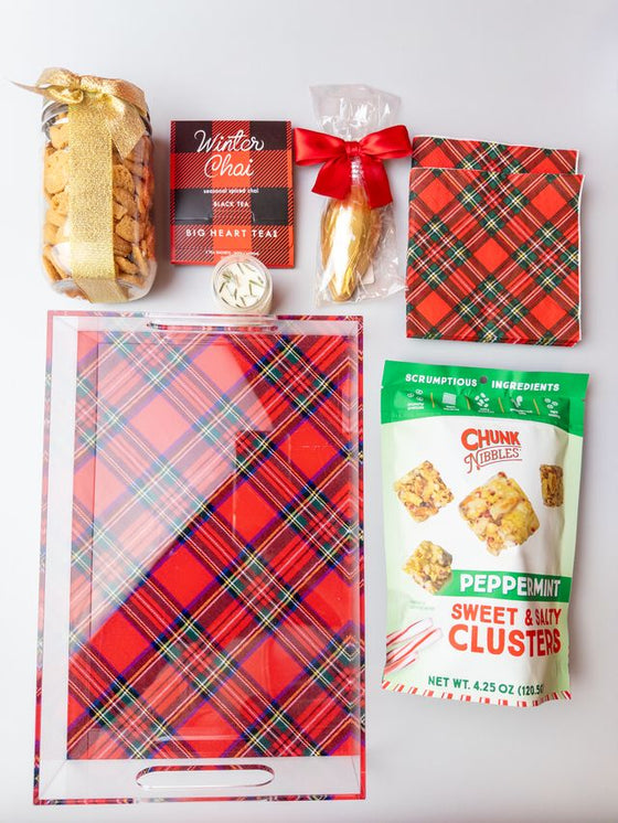 Tartan Tidings Tray