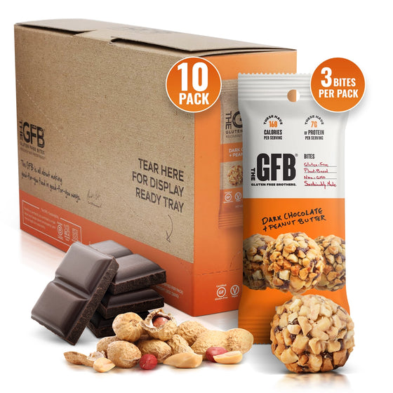 The GFB Chocolate Peanut Butter Protein Bites: Grab & Go