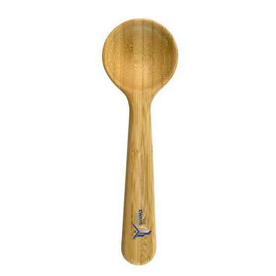 Branded Bamboo Coffee Spoon - CUSTOM ORDER ONLY