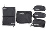 W+W Set of 5 Travel Organizer Bags - Black