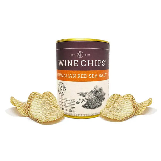 Hawaiian Red Sea Salt Wine Chips 1 oz.
