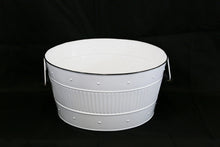  White Round Tub