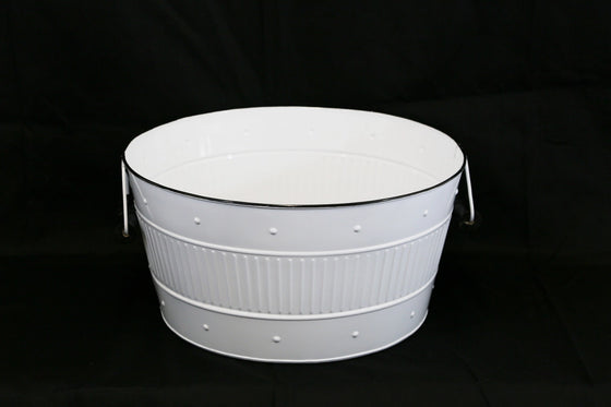 White Round Tub