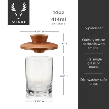 Old Fashioned Smoker Kit with Torch – Alchemi™