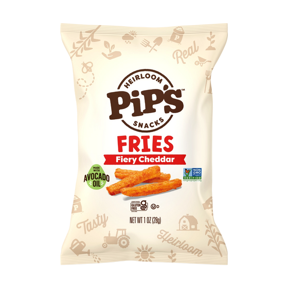 Pipcorn Fiery Cheddar Snack