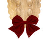 Magnetic Bow Velvet Red