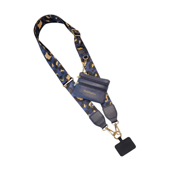 Clip & Go Crossbody Strap W/Zippered Pouch