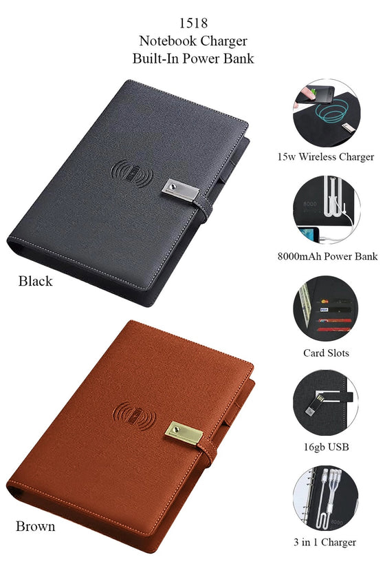 Notebook Charger with Built in Power Bank