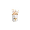 Gold Edge Toothpick Caddy