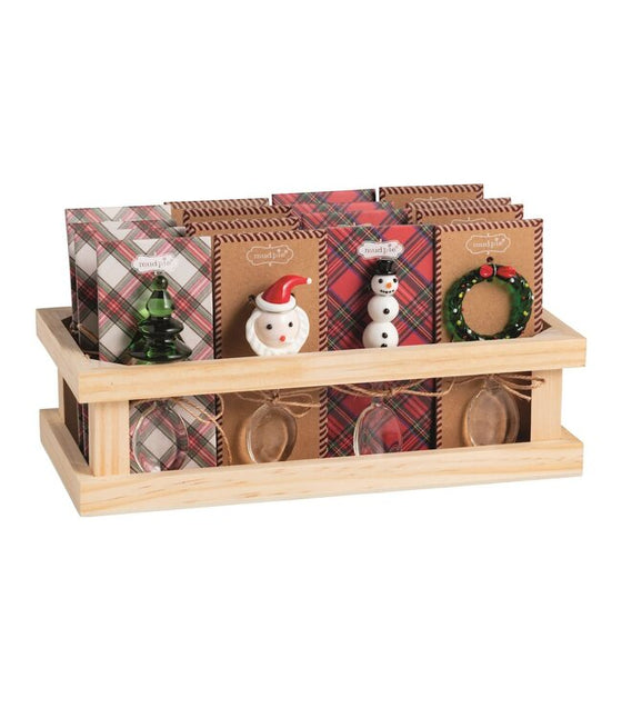 Christmas Glass Candy Scoops