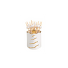 Gold Edge Toothpick Caddy