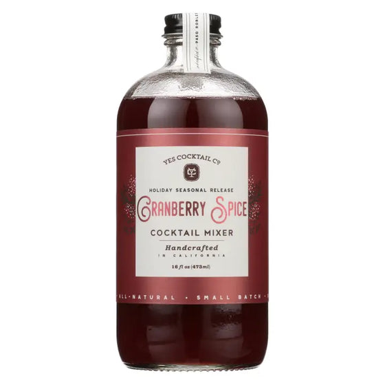 Yes Cocktail Cranberry Spice Cocktail Mixer