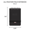 Hunter All-Weather Field Book - Black