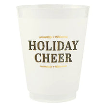  Gold Foil Frost Cups - Holiday Cheer - Set of 8