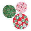 Scandi Ornaments Cotton Dish Covers Set of 3