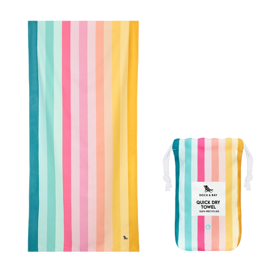 Dock & Bay Quick Dry Towels - Summer - Coastal Candy