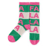 "Fa La La" Socks