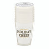 Gold Foil Frost Cups - Holiday Cheer - Set of 8