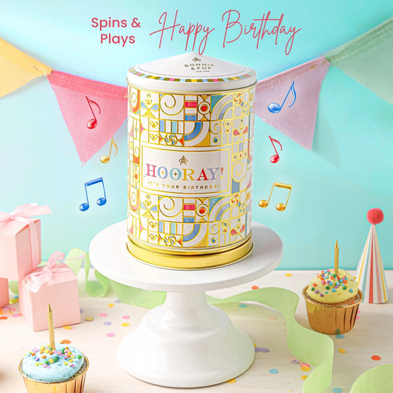 Happy Birthday Musical Treat Tin