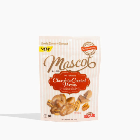 Mascot Milk Chocolate Covered Pecans