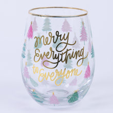  Merry Everything Everyone Stemless Wine Glass