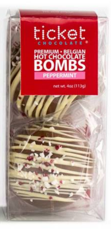  Peppermint Hot Chocolate Bomb 2-pack