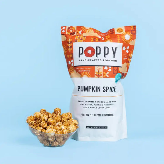 Poppy Pumpkin Spice Popcorn 9 oz