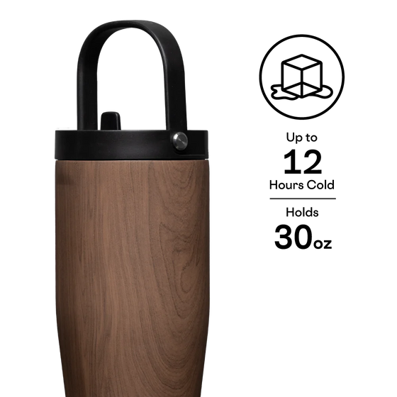 Go Cup XL - 30oz Walnut Wood-Corkcicle