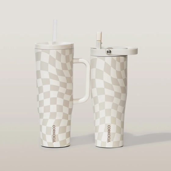 Go Cup XL - 30oz Wavy Checkerboard-Corkcicle