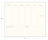 The Weekly Plan Desk Planner