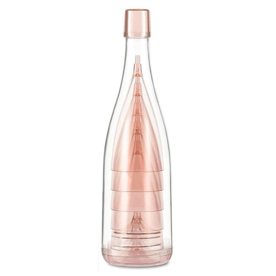 BKLYN Steel Co. Reusable Champagne Glass Set