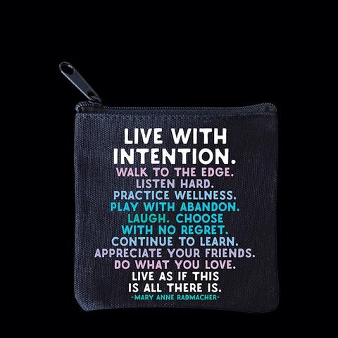Live With Intention Mini Pouch
