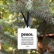  Holiday Ornament - Peace