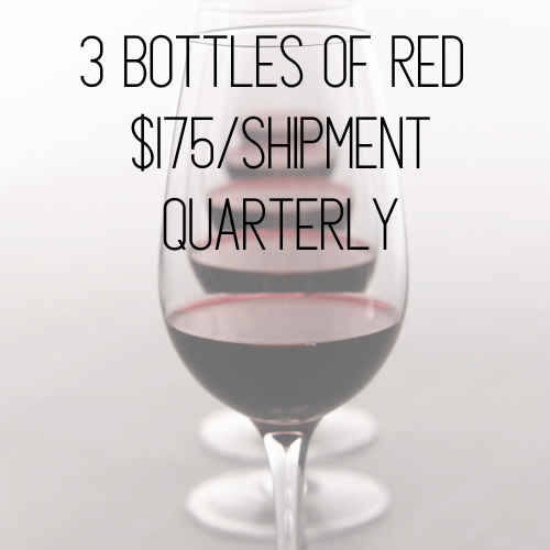 All Red, $175, Quarterly Shipment