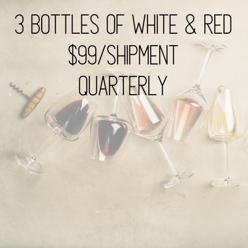 White & Red, $99, Quarterly Shipment