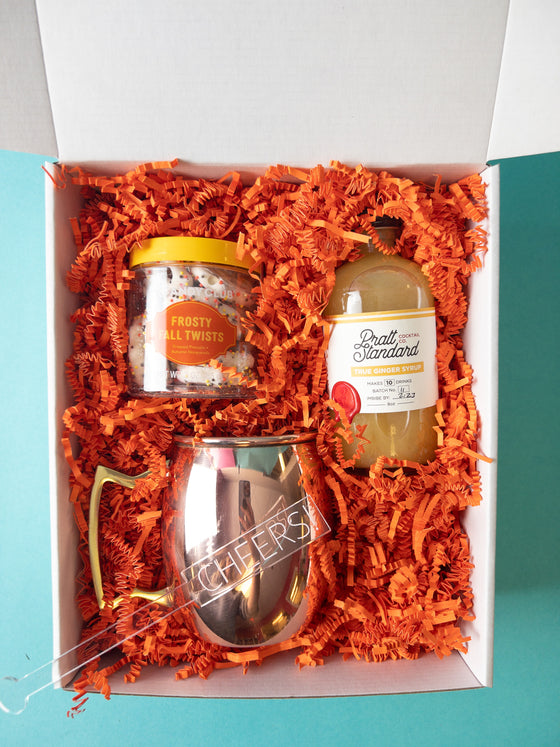 Fall CHEERS Mule & Snack Box