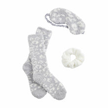  Chenille Sock Gift Set - Gray