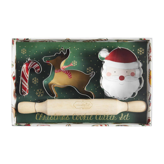 Christmas Cookie Cutter Set - Green
