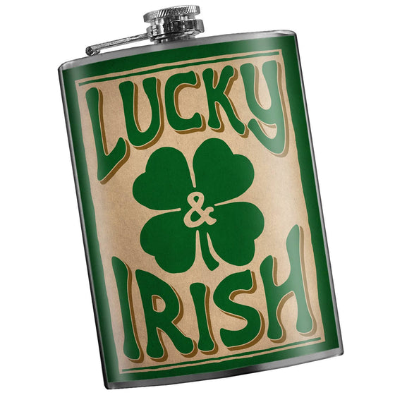 Lucky & Irish Flask