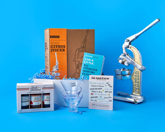 Citrus Juicer & Cocktail Supreme Gift Set