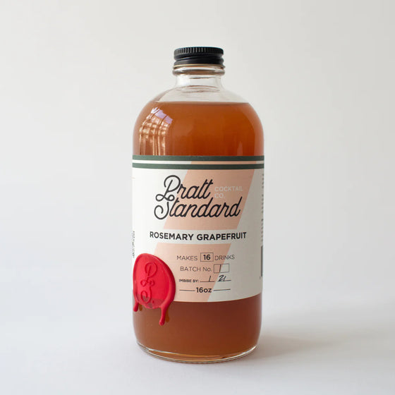 Pratt Standard Grapefruit Rosemary Cocktail Syrup